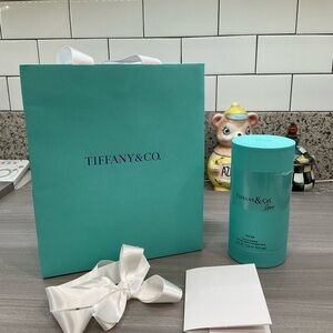 10” TIFFANY & COMPANY BAG AND PERFUME BOX